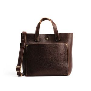New Portland Leather Mini Crossbody Tote